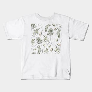 Leaves Pattern Kids T-Shirt